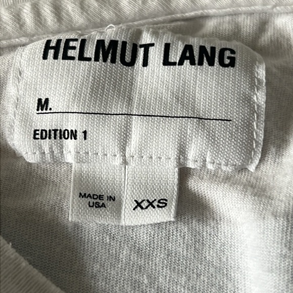 Helmut Lang Logo Print Jersey - Picture 3 of 15